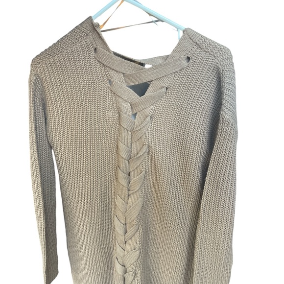 Women’s Harlow and Rose cardigan sweater Size Small Brown - Picture 2 of 8